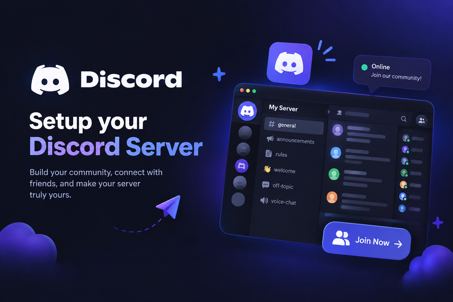 Logo Discord pixel