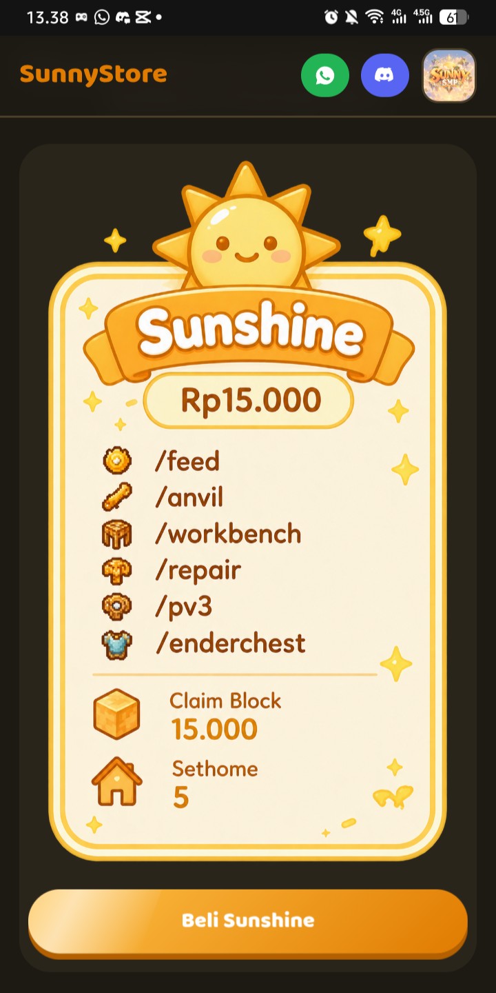 Tampilan SunnySMP, gambar 2